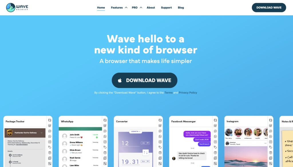 wave browser